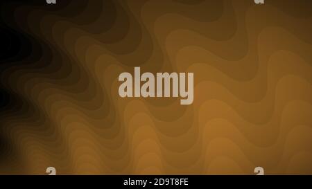 Abstract background of wavy lines in shades of brown Stock Vector
