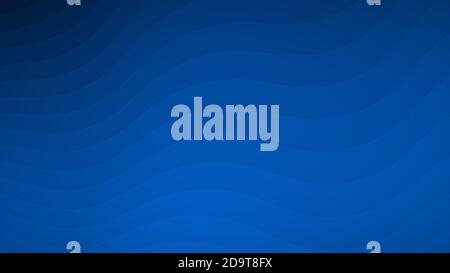 Abstract background of wavy lines in shades of light blue Stock Vector