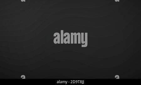 Abstract background of wavy lines in shades of black Stock Vector