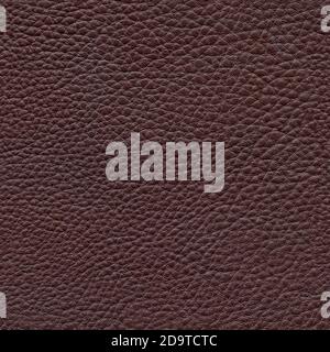 seamless brown leather texture Stock Photo