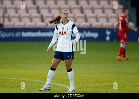 London, UK. 07th Nov, 2020. during the FAWSL behind closed doors match between Tottenham Hotspur Women and Reading Women at The Hive, London, England on 7 November 2020. Photo by Carlton Myrie/PRiME Media Images. Credit: PRiME Media Images/Alamy Live News Stock Photo