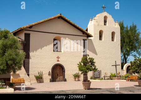 Mission Santa Ynez in Solvang, California Stock Photo