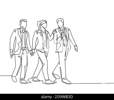 Sketch of walking Man talking on mobile phone, Hand drawn illustration ...