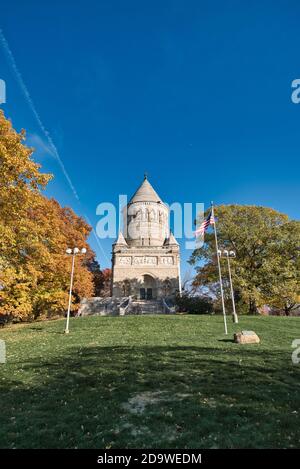 James A. Garfield Memorial in Lakeview Cemetery Stock Photo