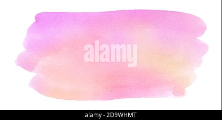 Abstract watercolor background in pastel colors painted on paper. Texture for creative Stock Photo