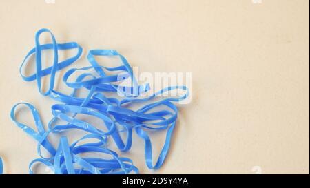 Close up of the rubber band Stock Photo