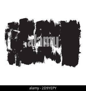 Realistic black texture stroke Abstract background strokes Stock Vector