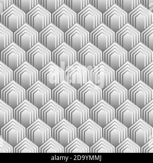 Line seamless pattern in art deco style. Geometric art deco background Stock Vector