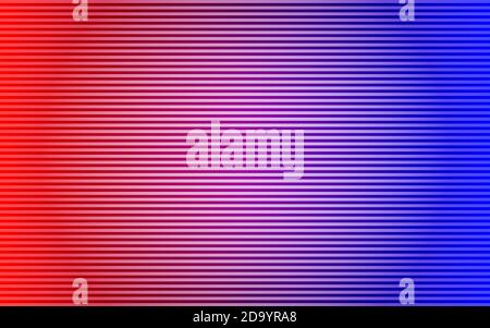 Abstract striped lined horizontal glowing background. Scan screen. Stock Vector