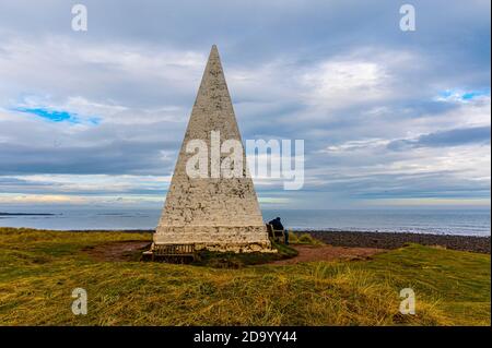 Emmanuel Head, Holy Island, Northumberland, UK Stock Photo