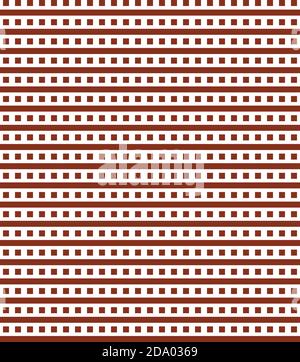 Gematric Fabric Colorful Line Patterns Stock Vector