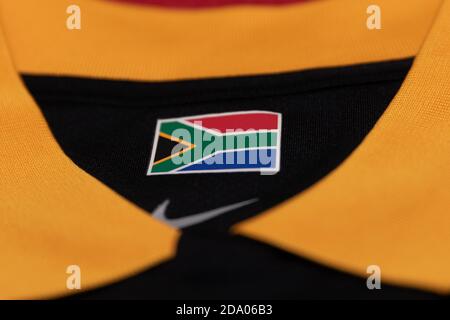 Kaizer chiefs home jersey hi-res stock photography and images - Alamy