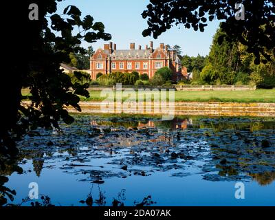 Lynford Hall Hotel, Thetford, Norfolk, UK Stock Photo