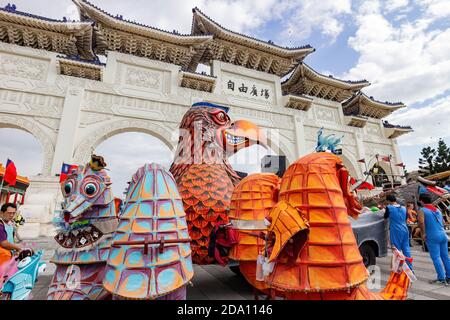 Taipei, OCT 18, 2013 - Rio Carnival Style Dream Parade at Taiwan Stock Photo