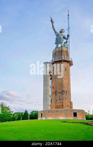 The Vulcan statue is pictured in Vulcan Park, July 19, 2015, in ...