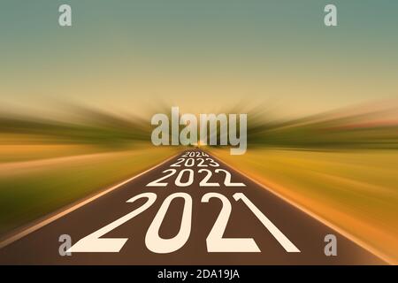 happy new year 2021, 2022, 2023 street Stock Photo - Alamy