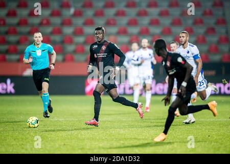 Herning, Denmark. 08th Nov, 2020. Sory Kaba (9) of FC Midtjylland seen during the 3F Superliga match between FC Midtjylland and FC Copenhagen at MCH Arena in Herning. (Photo Credit: Gonzales Photo/Alamy Live News Stock Photo