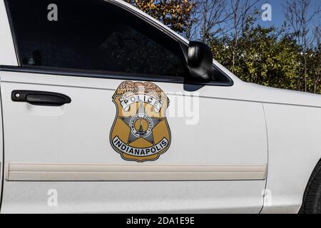 Indianapolis - Circa November 2020: Indianapolis Metropolitan Police Department cars. IMPD has jurisdiction in Marion County. Stock Photo