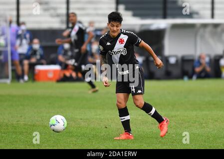 Rio, Brazil - november 08, 2020: German Cano player in match between Vasco and Palmeiras by Brazilian Championship  in Sao Januario Stadium Stock Photo