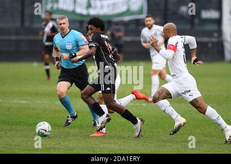 Rio, Brazil - november 08, 2020: Talles Magno player in match between Vasco and Palmeiras by Brazilian Championship  in Sao Januario Stadium Stock Photo