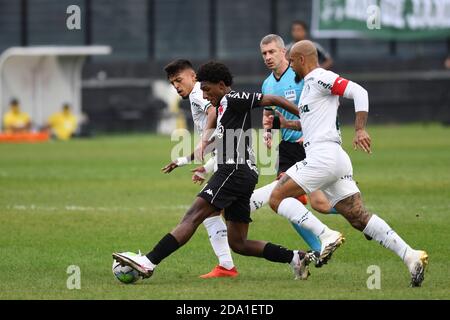 Rio, Brazil - november 08, 2020: Talles Magno player in match between Vasco and Palmeiras by Brazilian Championship  in Sao Januario Stadium Stock Photo