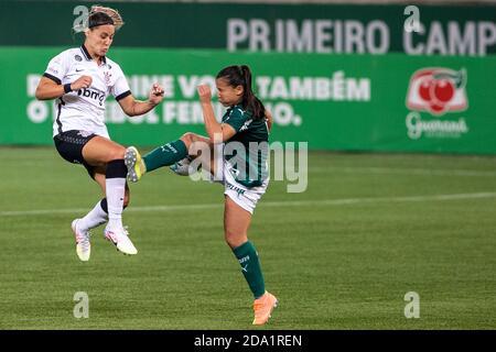 Giovanna Crivelari (#19 Corinthians) during the Campeonato Paulista Feminino  football match between Corinthians x Santos at Parque Sao Jorge in Sao  Paulo, Brazil. Richard Callis/SPP Credit: SPP Sport Press Photo. /Alamy Live