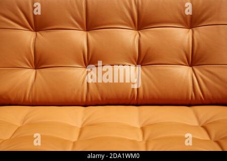 Luxury leather seat Stock Photo