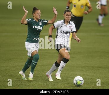 Giovanna Crivelari (#19 Corinthians) during the Campeonato Paulista Feminino  football match between Corinthians x Santos at Parque Sao Jorge in Sao  Paulo, Brazil. Richard Callis/SPP Credit: SPP Sport Press Photo. /Alamy Live