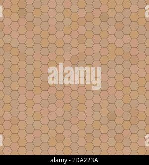 The Seamless Beehive Pattern, Wooden Floor Texture, Abstract Background Stock Vector