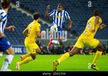 Porto, Portugal. 08th Nov, 2020. FC Porto's player Wilson Manafá seen in action during the match between FC Porto and Portimonense for the Portuguese First League at Dragon Stadium.(Final score; FC Porto 3:1 Portimonense) Credit: SOPA Images Limited/Alamy Live News Stock Photo