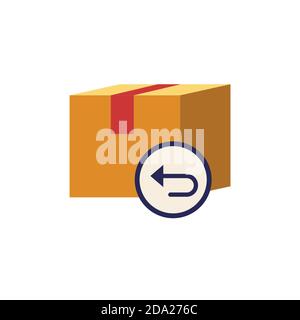 Purchase Returns icon. Simple element from e-commerce collection. Creative Purchase Returns icon for web design, templates, infographics and more Stock Vector