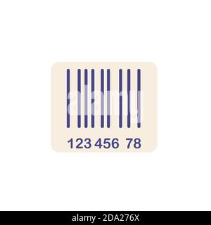 Barcode icon. Simple element from e-commerce collection. Creative Barcode icon for web design, templates, infographics and more Stock Vector