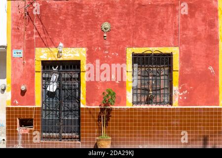 Old house, Merida Mexico Stock Photo