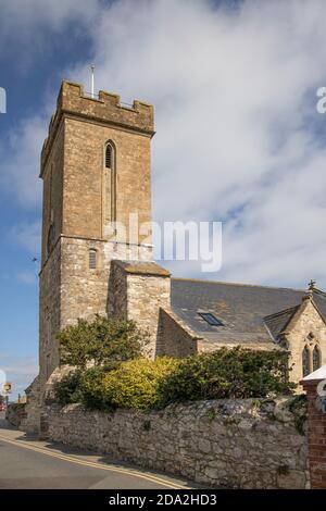 st james parish church in yarmouth on the isle of wight Stock Photo