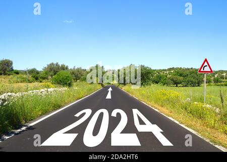 HAPPY NEW YEAR 2024 Stock Photo - Alamy