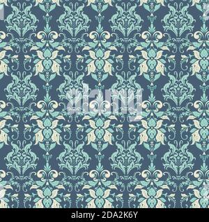 vintage floral seamless patten Stock Vector