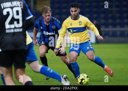 Brondby, Denmark. 08th, November 2020. Rezan Corlu (7) of Broendby IF seen during the 3F Superliga match between Broendby IF and Odense Boldklub at Brondby Stadium. (Photo credit: Gonzales Photo - Kent Rasmussen). Stock Photo