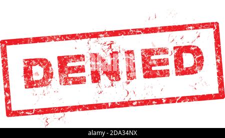 Grungy ink stamp, vector format very easy to edit. Stock Vector