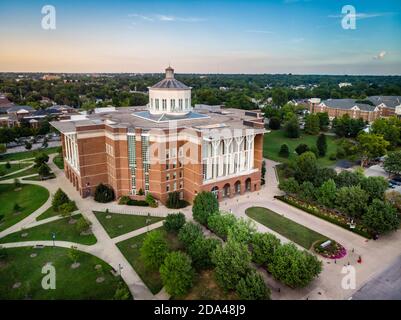 Aerial View Of Some Of The University Of Kentucky Campus And Athletic ...