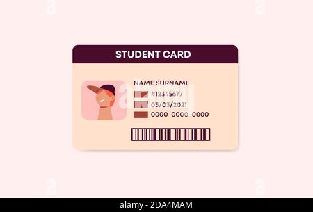 student pass template