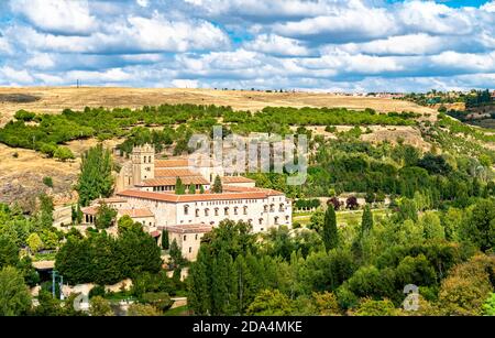 Monastery of Santa Maria del Parral in Segovia, Spain Stock Photo