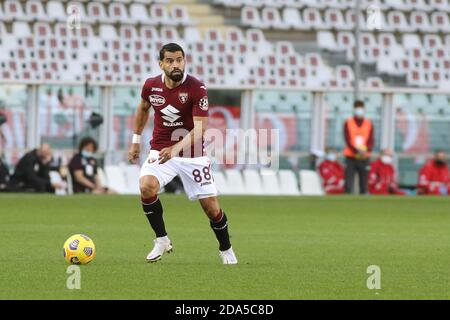 88 Tomas Rincon (Torino FC) during Torino FC vs FC Crotone, Italian soccer Serie A match, turin, Italy, 08 Nov 2020 Photo: LM/Claudio Benedetto Stock Photo