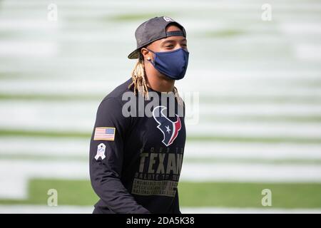 Jacksonville Jaguars cornerback Chris Claybrooks (27) during the second  half of an NFL football game against the Houston Texans, Sunday, Nov. 8,  2020, in Jacksonville, Fla. (AP Photo/Gary McCullough Stock Photo - Alamy