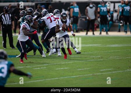 Jacksonville Jaguars cornerback Chris Claybrooks (27) during the second  half of an NFL football game against the Houston Texans, Sunday, Nov. 8,  2020, in Jacksonville, Fla. (AP Photo/Gary McCullough Stock Photo - Alamy