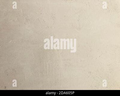 Plastered and grinded textured wall. Abstract texture background Stock Photo