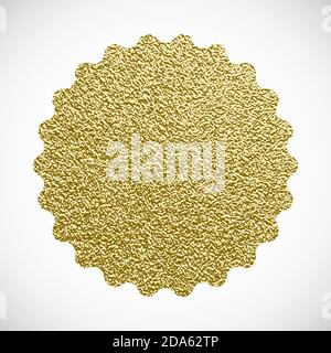 Vector Stamp without text. Gold Stamps . Grunge Rubber Texture Stamp . Distressed Stamp Texture . Stock Vector