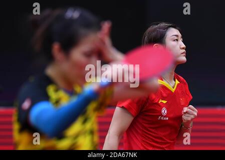 Weihai, China's Shandong Province. 10th Feb, 2014. A lady takes photos ...