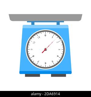 Mass Weigh Scales Cartoon Vector Illustration Stock Vector Image & Art 