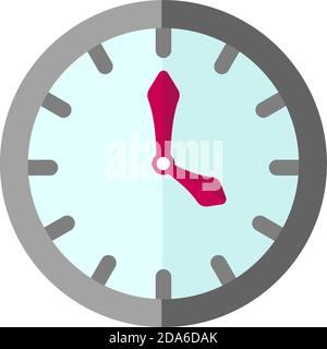 Clock / Home appliance vector icon illustration Stock Vector