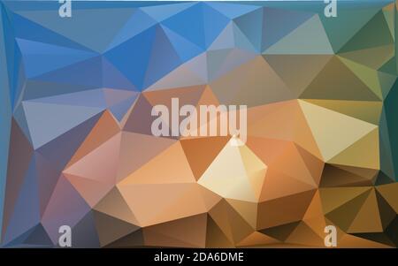 Abstract triangle polygon geometrical background Stock Vector